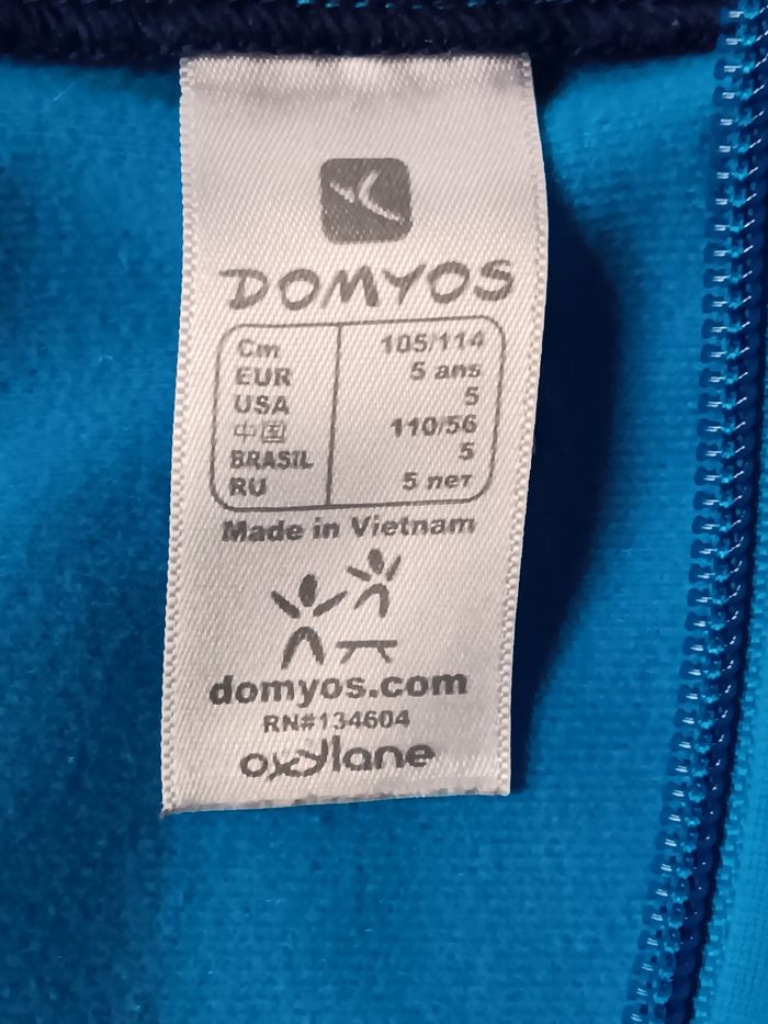 Veste garçon domyos 5ans - photo numéro 4