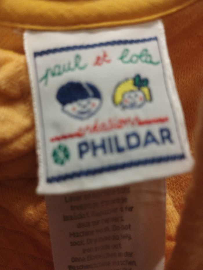 Gilet en taille 12 mois en très bon état de la marque Phildar - photo numéro 3