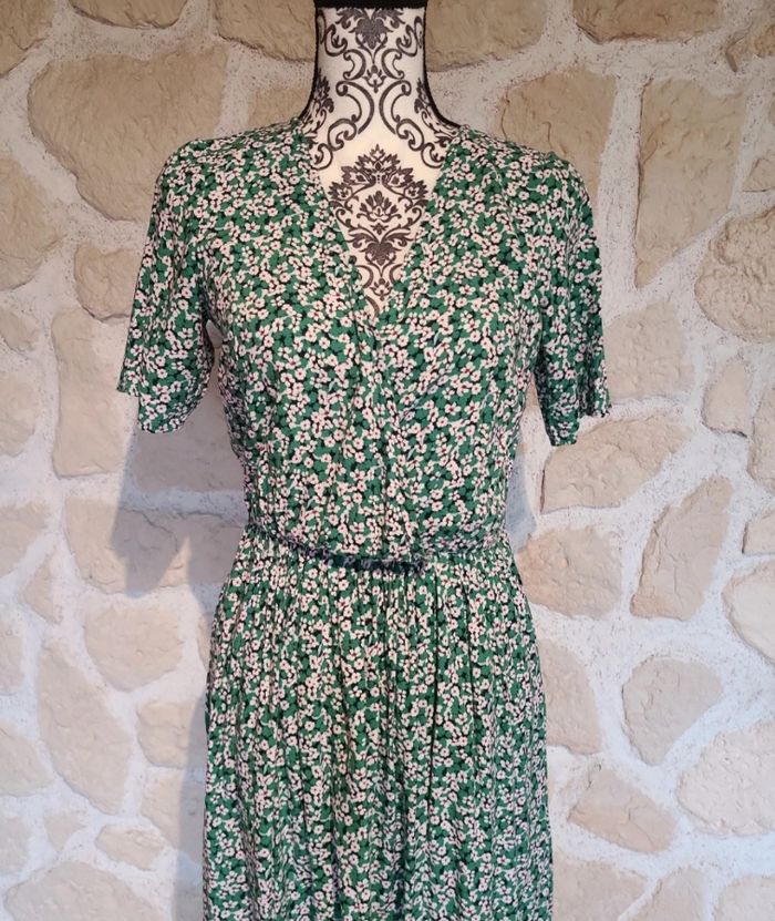 Robe été femme fleurie taille s Comme neuve