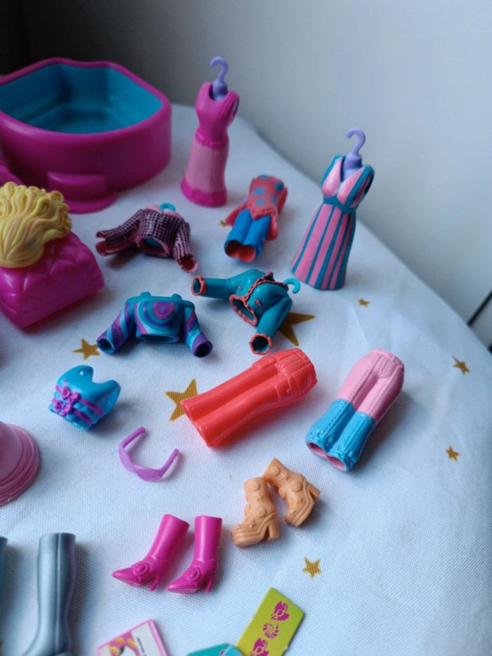 Polly pocket fashion mattel dress vêtement petite poupée doll magnétique aimant aimanté - photo numéro 6