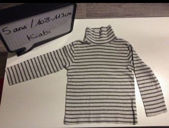 Sous pull Kiabi dans les tons gris