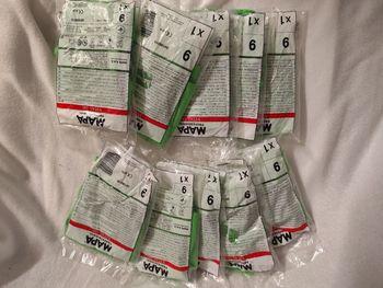 Lot 10 paires de gants MAPA