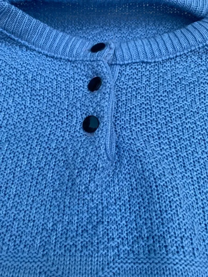 Pull vintage made in France 🇫🇷 couleur lilas 38-40 - photo numéro 7