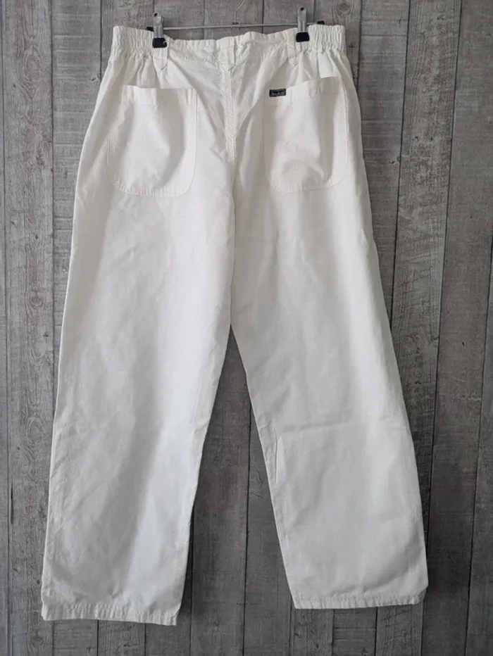 Pantalon Blanc du Nil taille 40 - photo numéro 7