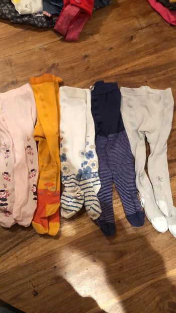 Lot collants 1 an