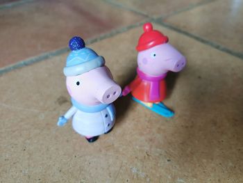 Figurines Peppa Pig lot de 2