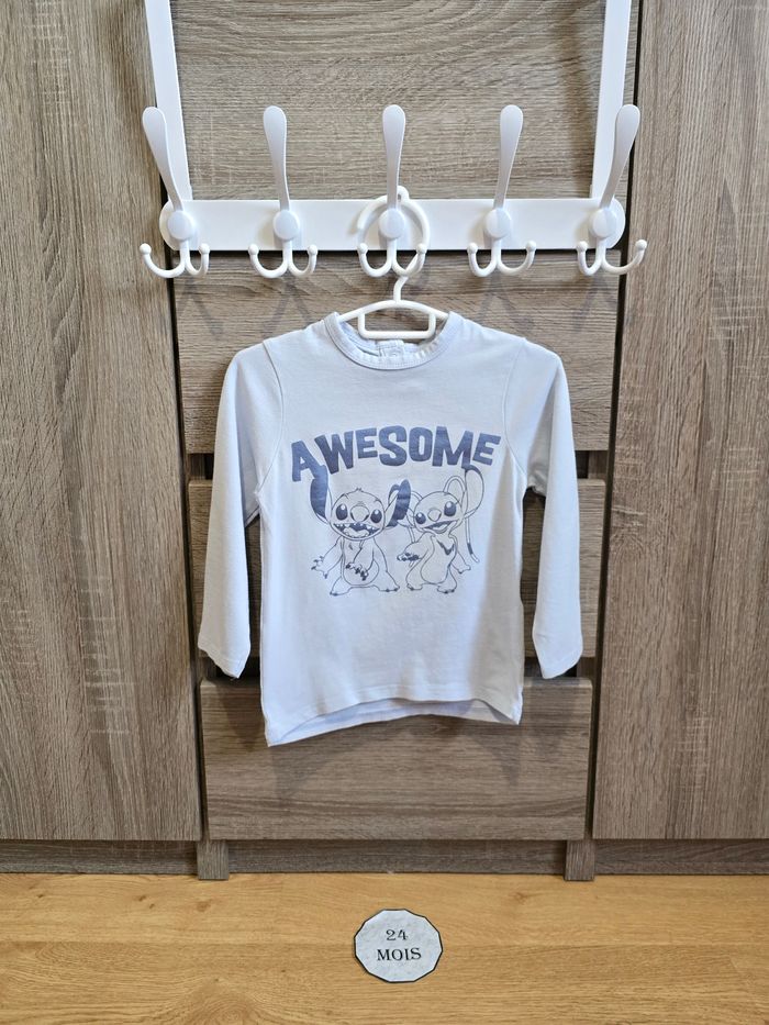 Vêtement Bébé Fille - Pyjama Stitch - Disney - 24 mois 83/89 cm - photo numéro 2