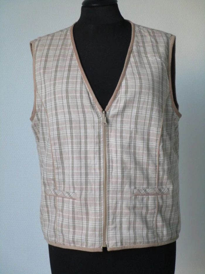 Gilet sm velours cerf vintage 42 TBE - photo numéro 7