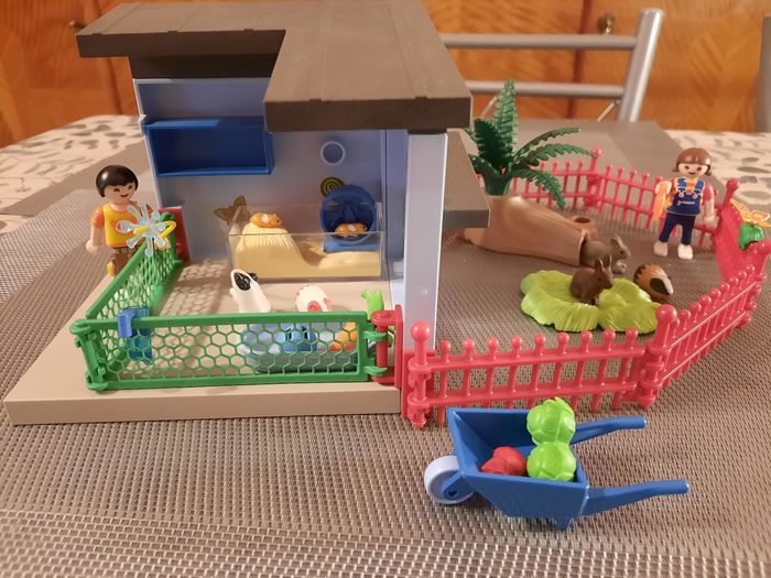 Playmobil maisonnette des rongeurs et lapins