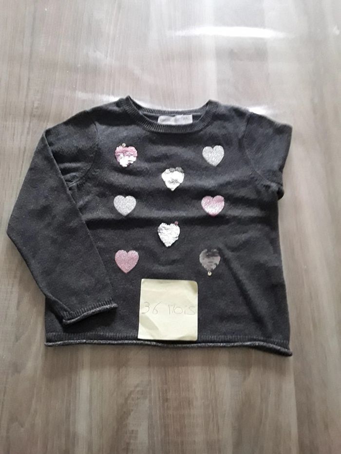 Pull fin 36mois