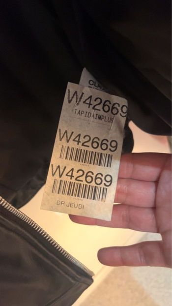 Veste cuir Claudie pierlot