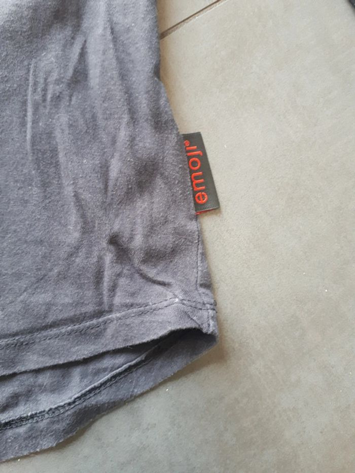 Tee-shirt manches longues sequins ange démon asymétrique Emoji 12 ans - photo numéro 5