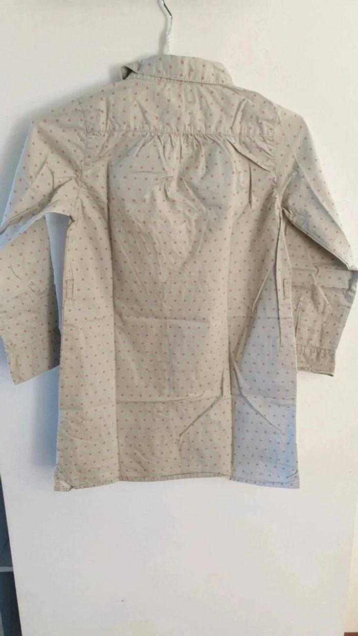 Chemise tunique okaidi 8ans - photo numéro 4
