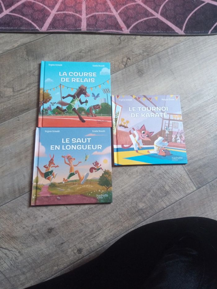 Lot 3 livre série exprit sportifs