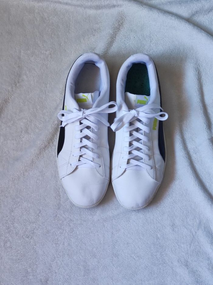 Baskets blanches puma taille 43 - photo numéro 2