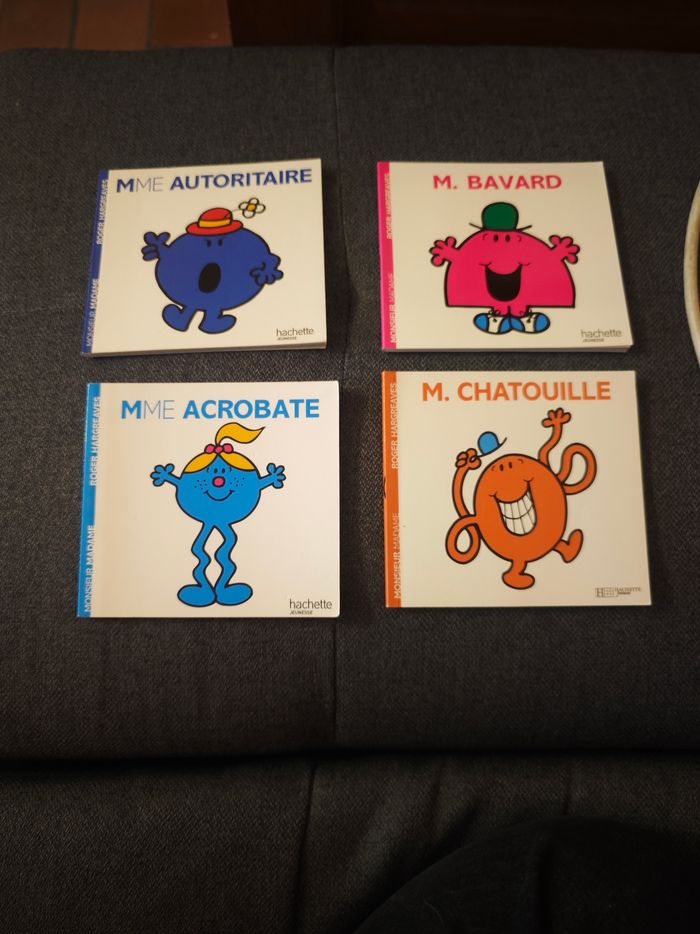 Lot de livres Monsieur Madame (collection Madame Monsieur)