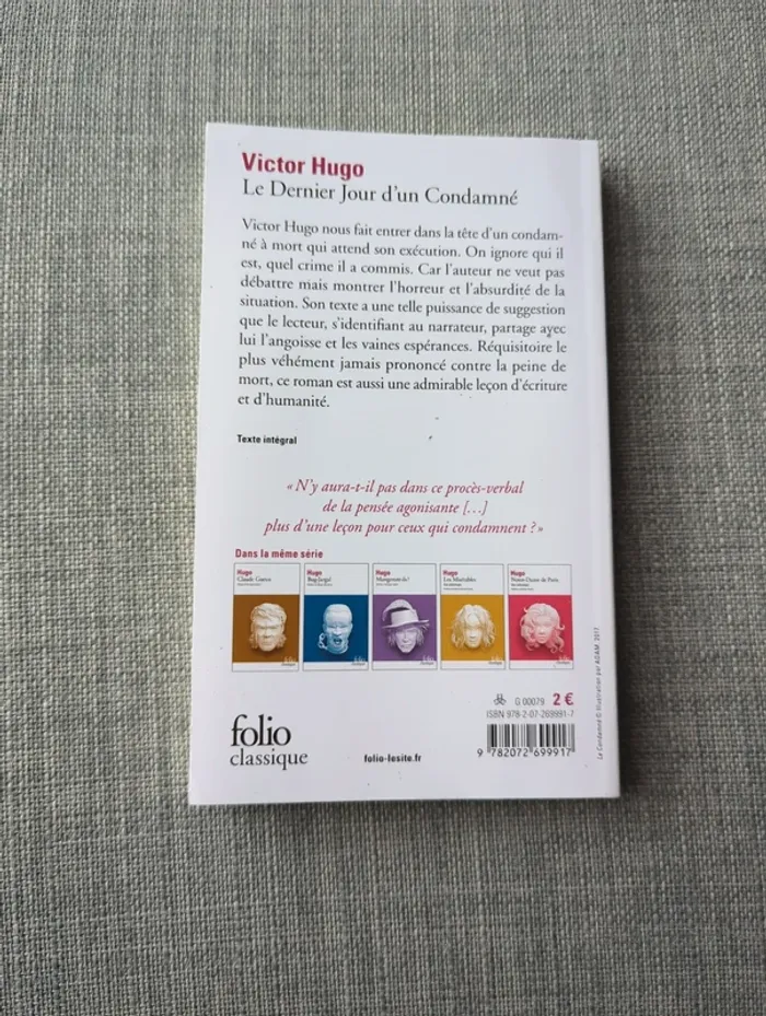 Le dernier jour d'un condamné, Victor Hugo - photo numéro 2