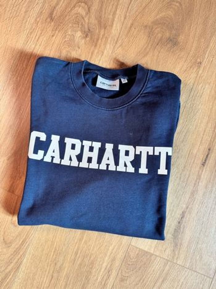 Sweat Carhartt WIP bleu marine - photo numéro 2