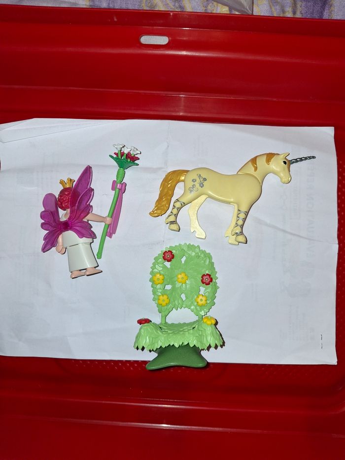 Ensemble playmobil fée et licorne - photo numéro 2