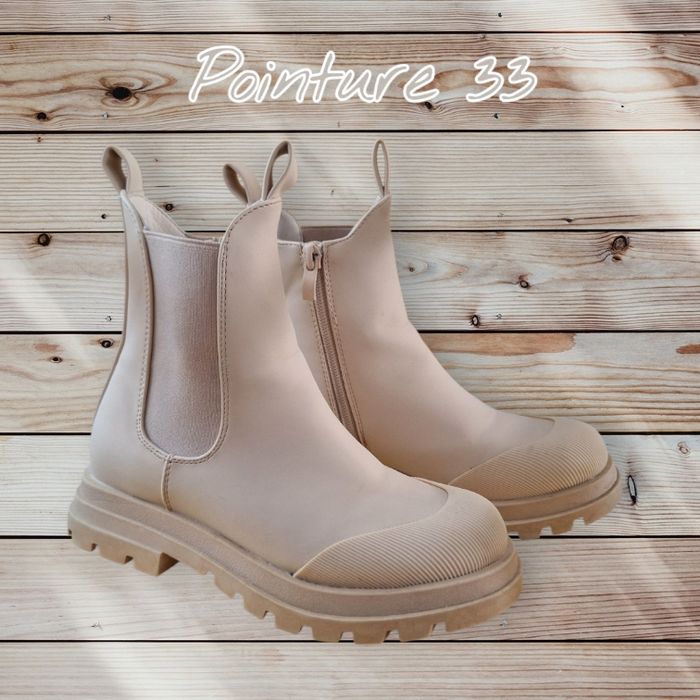 Bottes Lovely Skull – crème 👢