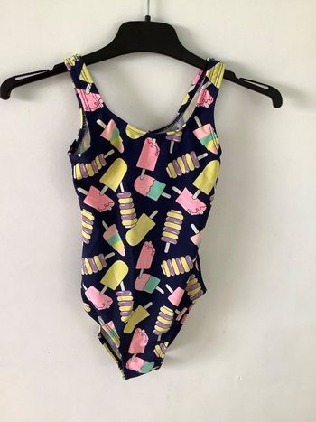 Maillot de bain  1 pièce  Zeeman Imprimé glaces 2/4 ans