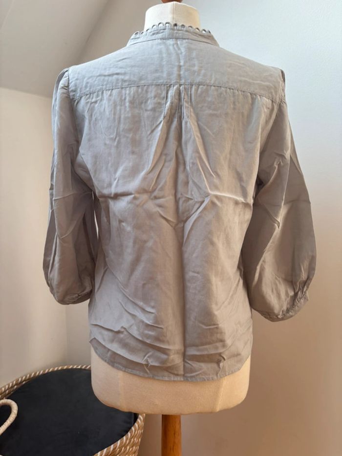 đ€ sublime blouse grise - GĂ©rard Darel - T42 - photo numĂ©ro 14