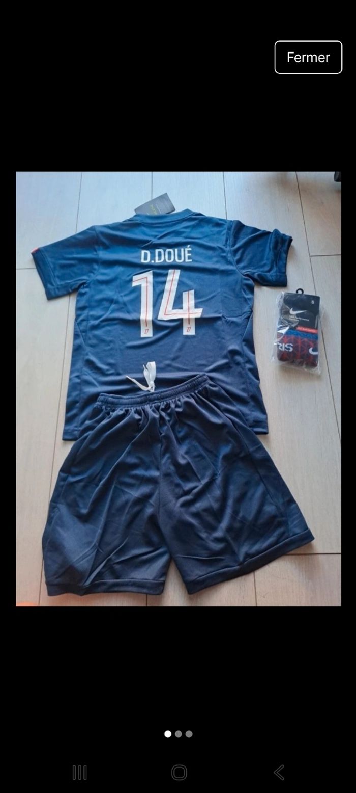 Ensemble foot doué 10ans - photo numéro 2