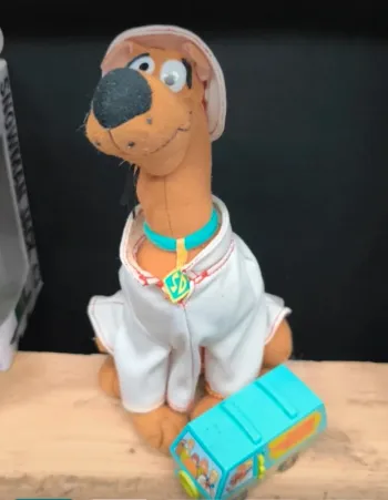 Scooby Scooby-doo Doo mystery machine diaporama peluche plush stuffed vintage vtg