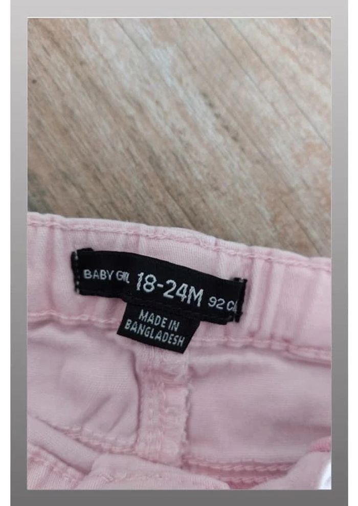 Pantalon rose baby girl 18/24 mois - photo numéro 3