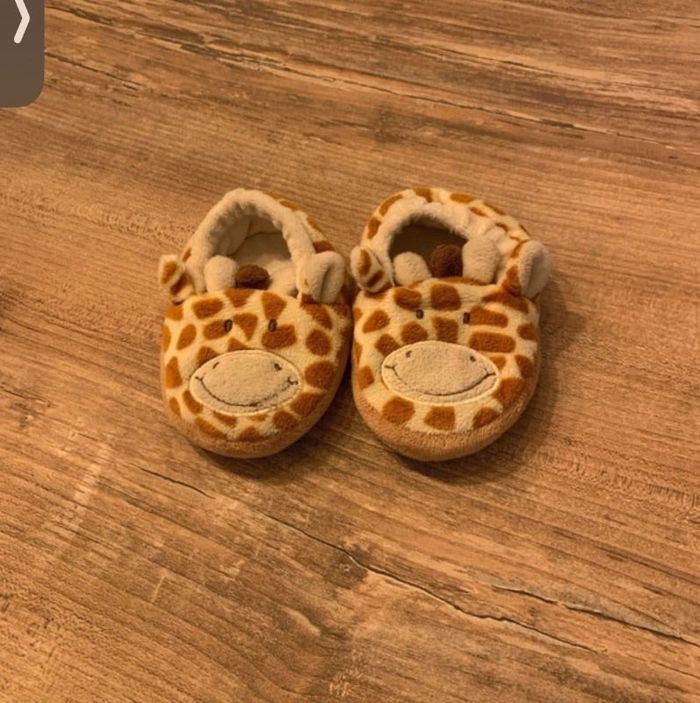 Chaussons girafe
