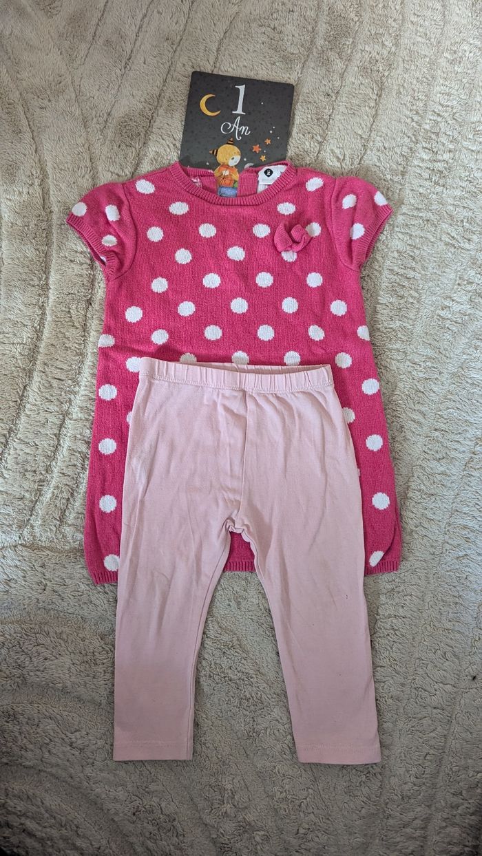 Ensemble robe pull et legging