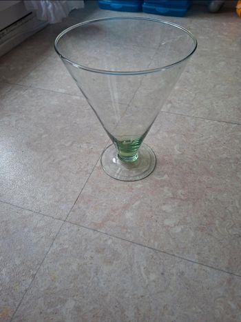 Grand vase verre