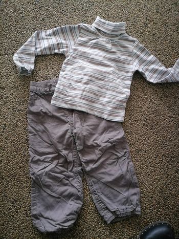 Pantalon et ss pull 2 ans / 24 mois