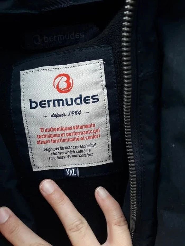 Manteau homme Bermudes taille XXL bleu marine - photo numéro 9