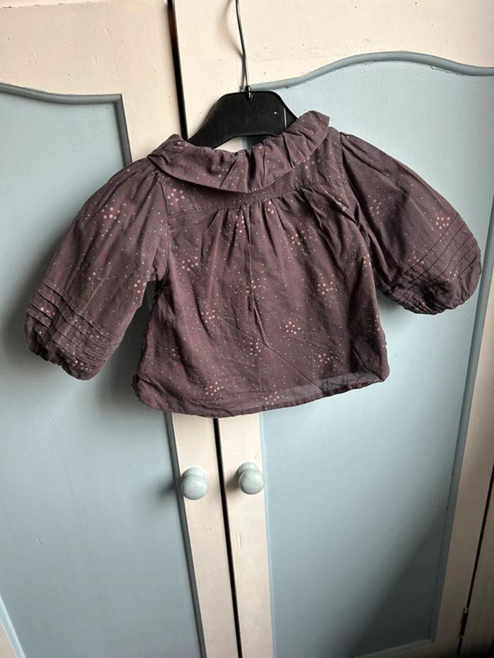 Haut manches longues, gris foncé , 6 mois - photo numéro 5