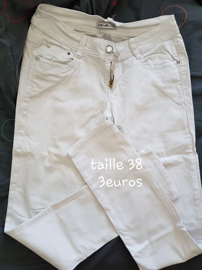 Pantalons blanc