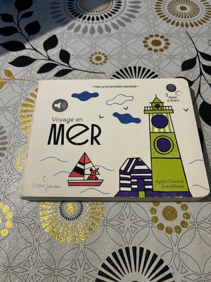 Livre sonore la mer