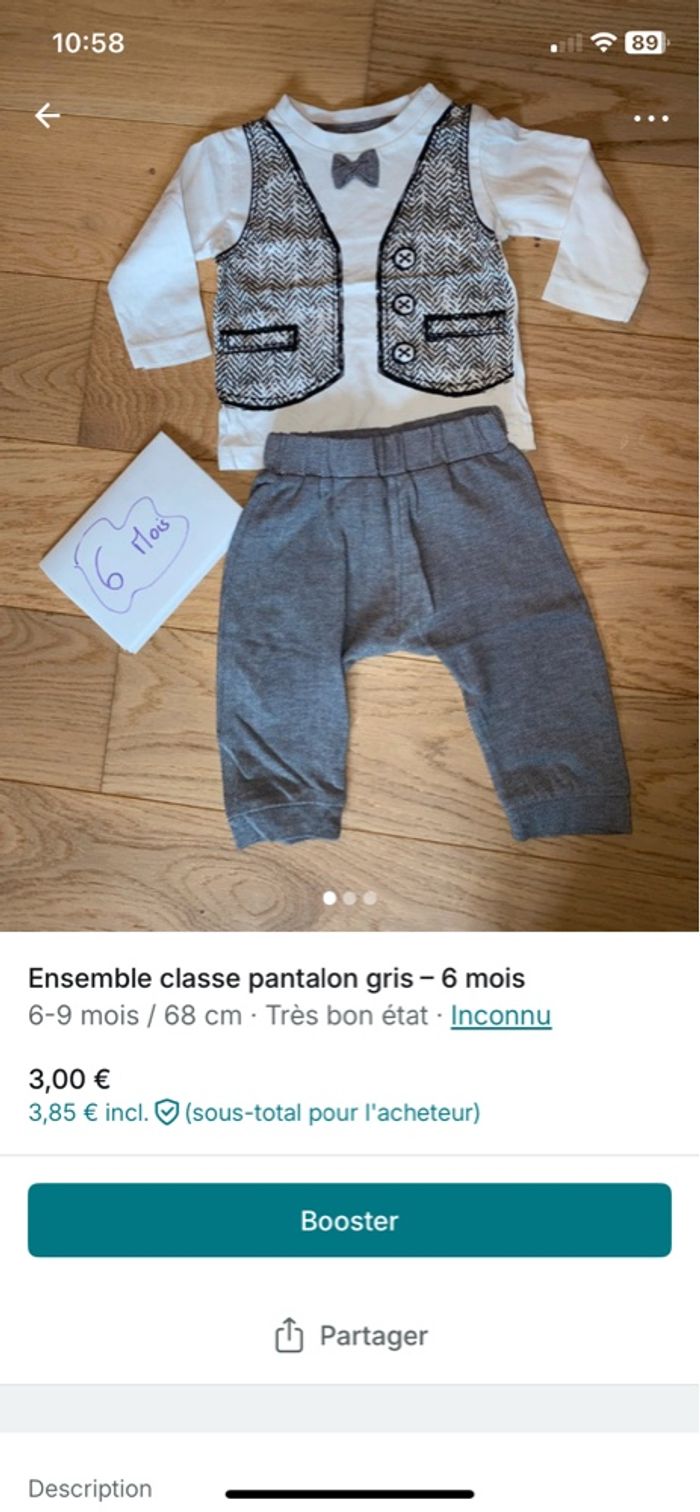 🧸 Lot hiver 6 mois 36 pièces - photo numéro 9