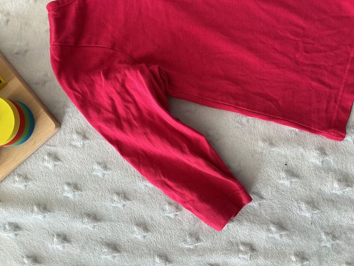 teeshirt manches longues fuchsia 18 mois vertbaudet - photo numéro 7