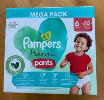 Pampers Harmonie pants Taille 6