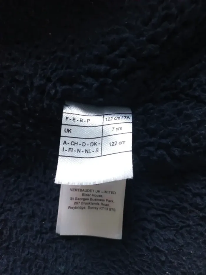 Manteau vertbaudet fille 7ans marine - photo numéro 5