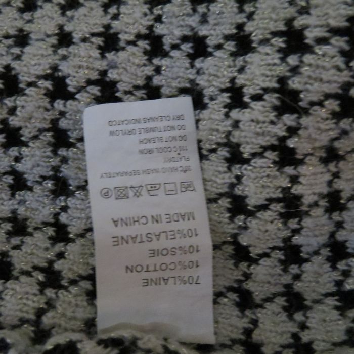 ✨ Veste cardigan houndstooth (pied-de-poule) chic & intemporel – effet brillant ✨ - photo numéro 10