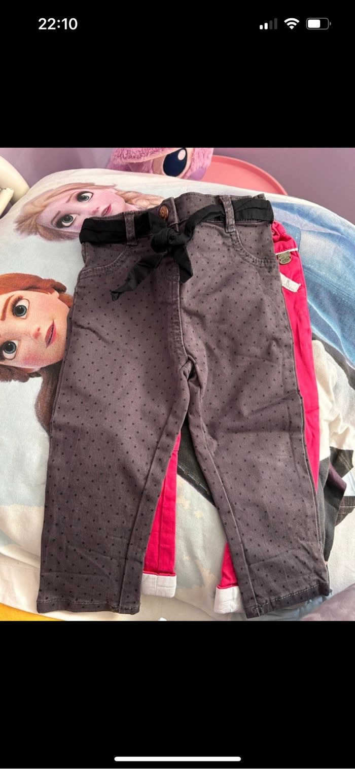 Lot de 3 pantalons 18 mois - photo numéro 3