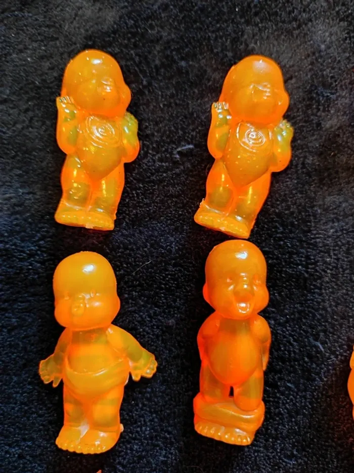 Lot de 14 babies transparent et paillettes - photo numéro 2