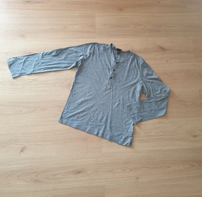 💙 Tee-shirt ML taille M 38 H&M #emyfleury_38homme