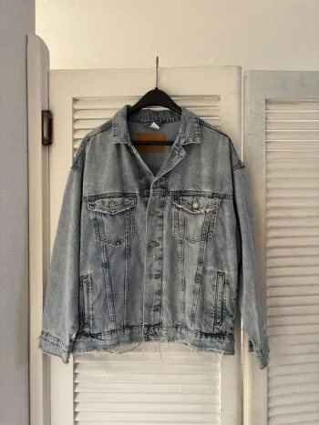 Veste en jean oversized