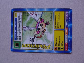 Carte digimon piximon