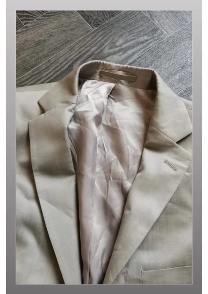veste Elliot & James gris clair taille 50 homme - photo numéro 2