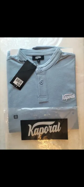 Polo homme Kaporal bleu clair S