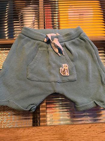 Short nid d’abeille 12 mois